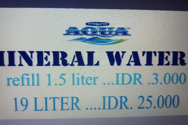 reffil water